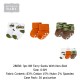 Hudson Baby 3Pc NB Terry Socks With Non-Skid 28838/28839/28842/28846