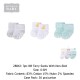 Hudson Baby 3Pc NB Terry Socks With Non-Skid 28838/28839/28842/28846