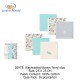 Luvable Friends 6 Pc Washcloths (Woven Terry) 05972/05973