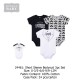 Hudson Baby Short Sleeve Bodysuit 3Pc Set 24461/30121/30079/29839/29863/29917/29911/30137/29935