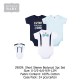 Hudson Baby Short Sleeve Bodysuit 3Pc Set 24461/30121/30079/29839/29863/29917/29911/30137/29935