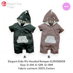 Elegant Kids 1Pcs Hooded Romper ELRH56809