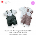 Elegant Kids 1Pcs Dungaree Set ELDS56810