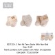 Hudson Baby 3Pc NB Terry Socks With Non-Skid_228982