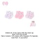 Princess Rose Screw Socks With Non-Skid 3Pc_228993