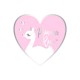 Princess Rose Screw Socks With Non-Skid 3Pc_228998