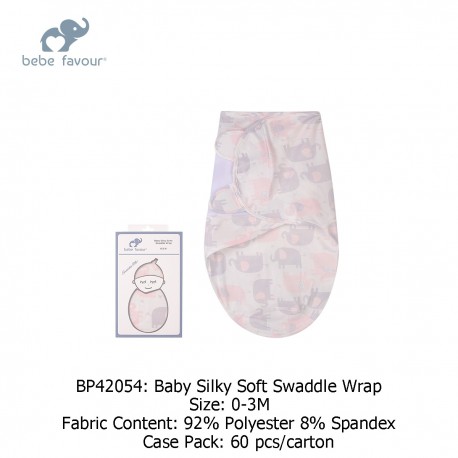 Bebe Favour 1Pc Baby Silky Soft Swaddle Wrap