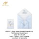 Bebe Favour 1Pc Baby Dotted Hooded Blanket With Mink Backing-Double Layer_229040