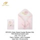 Bebe Favour 1Pc Baby Dotted Hooded Blanket With Mink Backing-Double Layer_229041