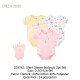Little &amp; Loved Short Sleeve Bodysuit 3Pc Set_229086