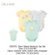 Little &amp; Loved Short Sleeve Bodysuit 3Pc Set_229087