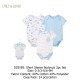 Little &amp; Loved Short Sleeve Bodysuit 3Pc Set_229089
