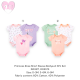 Princess Rose Short Sleeve Bodysuit 3Pc Set_229095