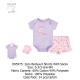 Duck Duck Goose 3Pcs Bodysuit Short With Socks D95573, D95574, D95575, D99577,_229405