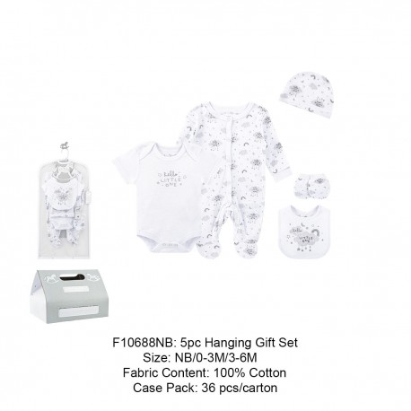 Rock A Bye Baby 5Pcs Hanging Gift Set F10688NB