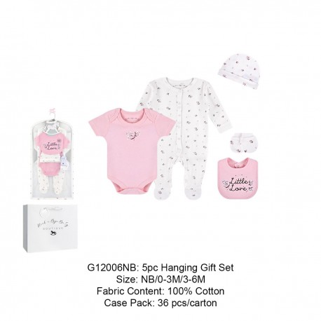 Rock A Bye Baby 5Pcs Hanging Gift Set G12006NB
