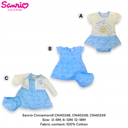Sanrio Cinnamoroll Baby Clothing CN40246, CN40248, CN40249
