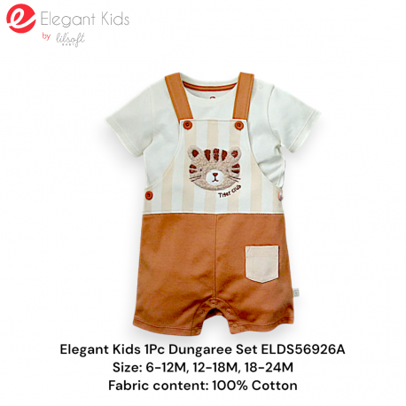 Elegant Kids 1Pc Dungaree Set ELDS56926