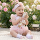 3Pc Bodysuit Headband &amp; Socks Baby Set BS11304/BS11305/BS11306_231399