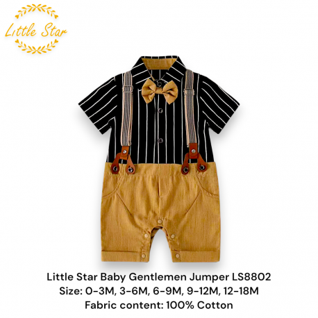 Little Star Baby Gentlemen Jumper LS8802/LS8805/LS8806/LS8808/LS8812/LS8814