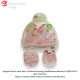 Elegant Kids 3 Pack Baby Set In Printed Polybag (Hat,Booties,Mitten) EL9052_231447