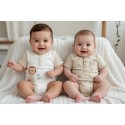 Elegant Kids 1Pc Round Neck Bodysuit With Pocket In Hanger ELBS56963