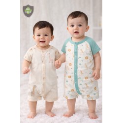Elegant Kids 1Pc Front Open Romper In Hanger ELRS56964