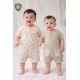 Elegant Kids 1Pc Round Neck Romper In Hanger ELRS56965_231503