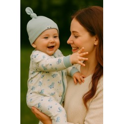 Elegant Kids 2Pcs Set Sleepsuit + Hat ELSN56990/ELSN56999