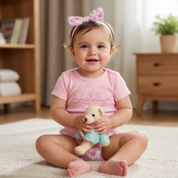 Hudson Baby 3Pc Baby Layette Set BS11278, BS11280