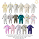 Little Star Baby Zip Sleepsuit LS55335D1, LS55335E1, LS55335F1, LS55335G1, LS55335H1,_232241