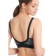 Mamaway Ultra Light Antibacterial Seamless Maternity & Nursing Bra in Stripes (Navy White)