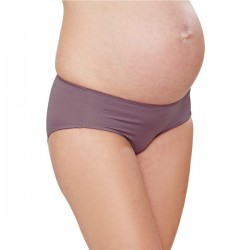 Mamaway Antibacterial Maternity Midi Briefs 2 Pack (Purple)