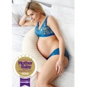 Mamaway Medical Grade Hypoallergenic Maternity Support & Nursing Moon Pillow (Pillow*1 + Case*1)