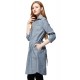 Mamaway Chambray Maternity & Nursing Shirt Dress (Blue)