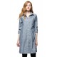Mamaway Chambray Maternity & Nursing Shirt Dress (Blue)