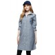 Mamaway Chambray Maternity & Nursing Shirt Dress (Blue)