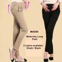Mamma Palace  Maternity Korean Style Long Pant  (Black/Khaki)
