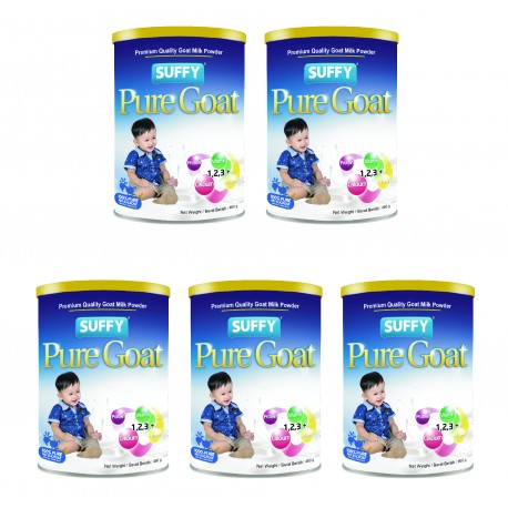 Suffy Pure Goat (1 year above) 400g (5 tin)