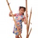 Kiwi Kiwi Cny Traditional Cheongsam/Qipao for Kids (Blue)