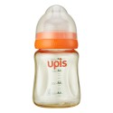 UPIS PPSU New Feeding Bottle Orange (New born nipple) 200ml