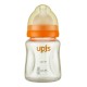 UPIS Pure Glass Feeding Bottle (Soft Cross Cut nipple 1)