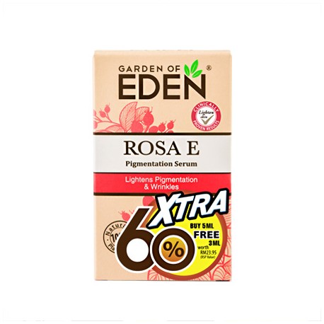 Garden of EDEN Rosa E Promotion Pack 5ml + FREE 3ml