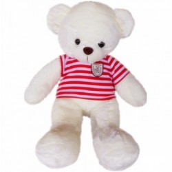 Maylee Big Plush Teddy Bear with Shirt Red (M) 60cm