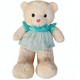 Maylee Big Plush Teddy Bear with Skirt Greenish Blue 100cm