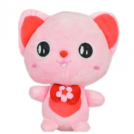 Maylee Cute Plush Cat 19cm (Pink)