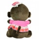 Maylee Cute Plush Monkey with Skirt 18cm (Pink)