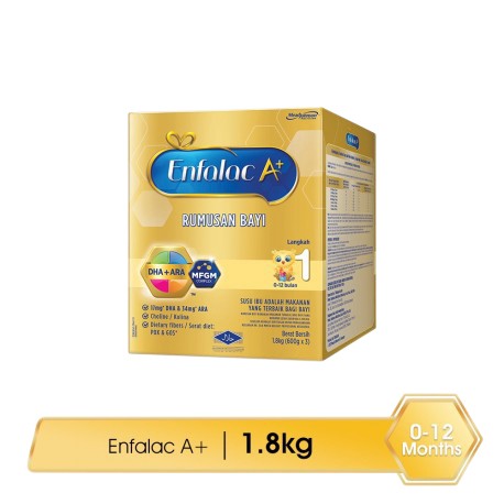 Enfalac A+ Step 1 1.8kg (DHA+ARA Complex) | Toddlerhood