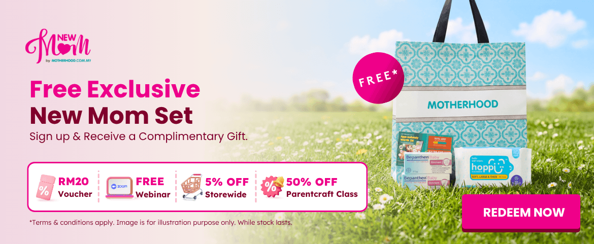 Free Exclusive New Mom gift set in this month!