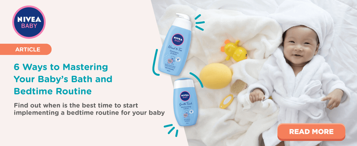 Nivea Baby - 6 ways to mastering your baby's bath and bedtime routine